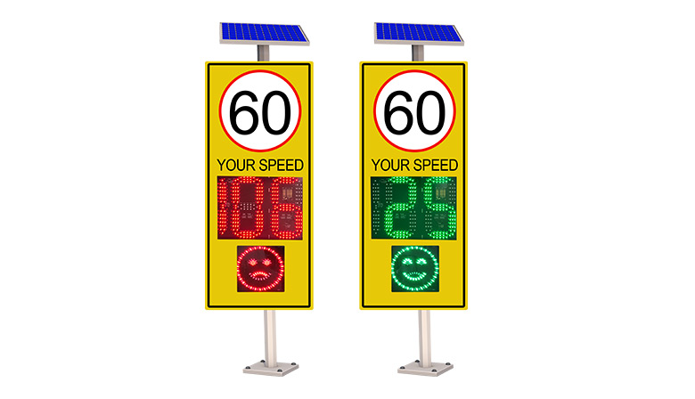 LPR radar speed sign