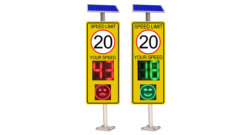 88 radar speed sign