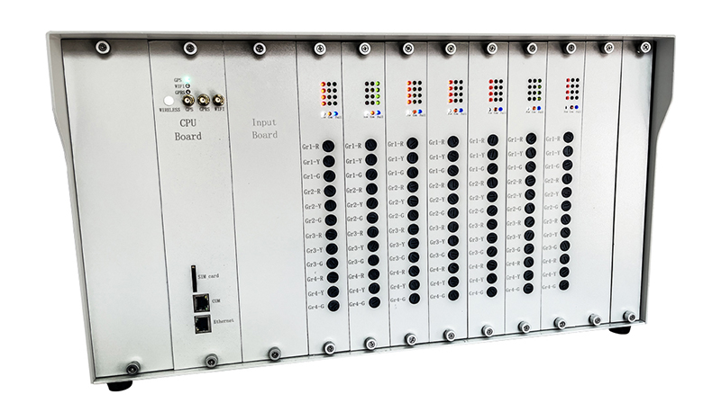 16 Phase AI Traffic Light Controller system