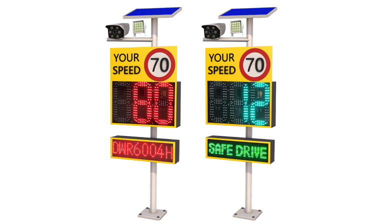 LPR radar speed sign