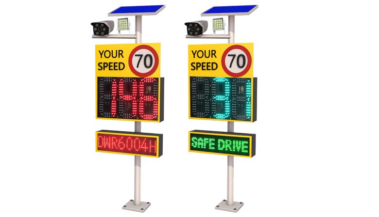 vehicle radar speed sign