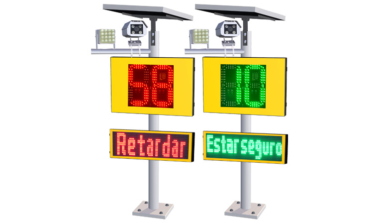 LPR radar speed sign