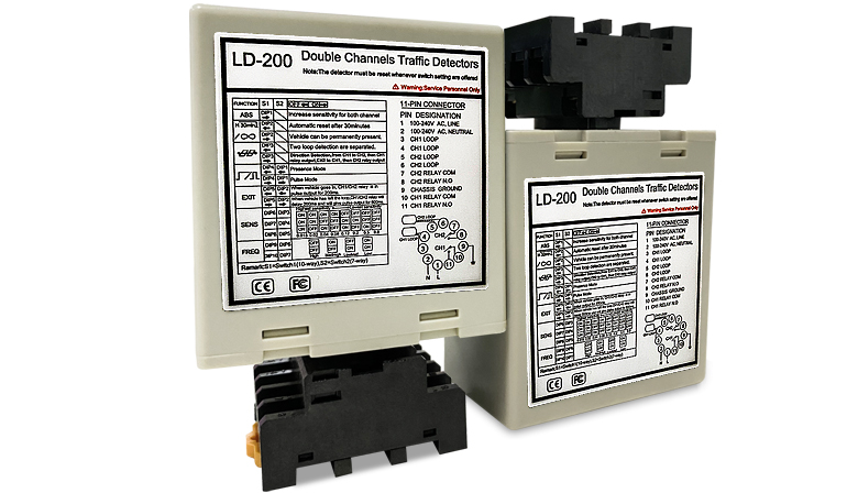 dual channel loop detector