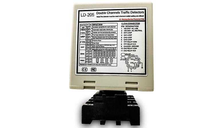 dual channel loop detector