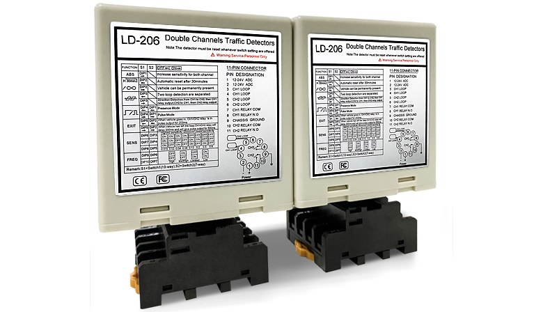 dual channel loop detector