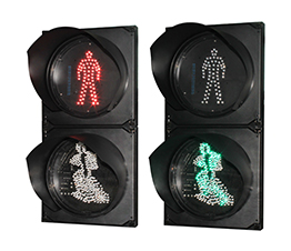 LED intelligent traffic signal light