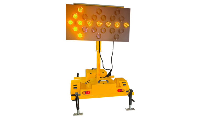 solar trailer arrow board