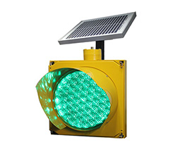 LED solar flashing light